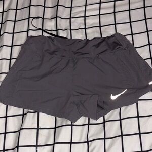Nike Women's Charcoal Athletic Shorts
